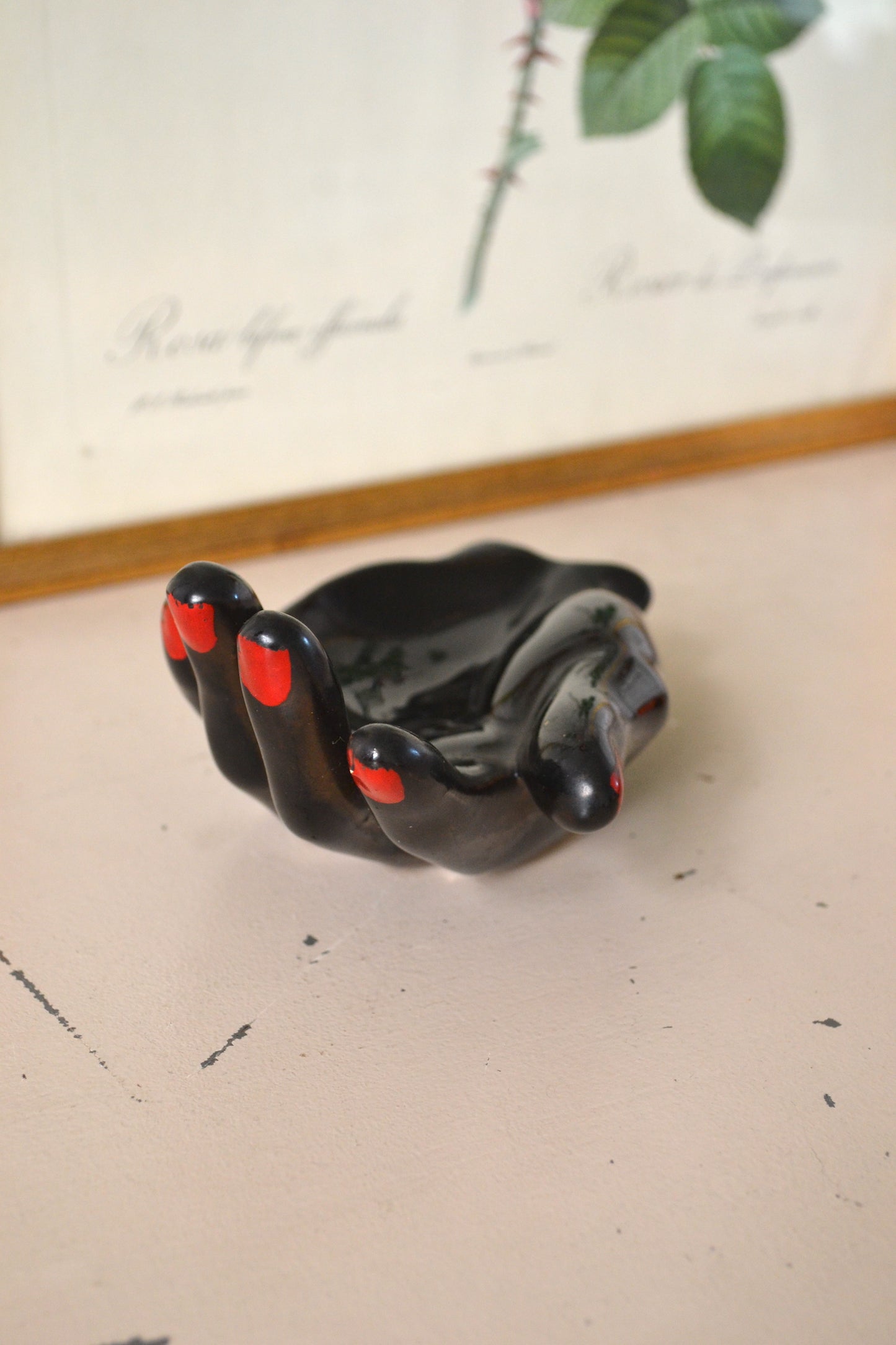 Vide-poche main en céramique