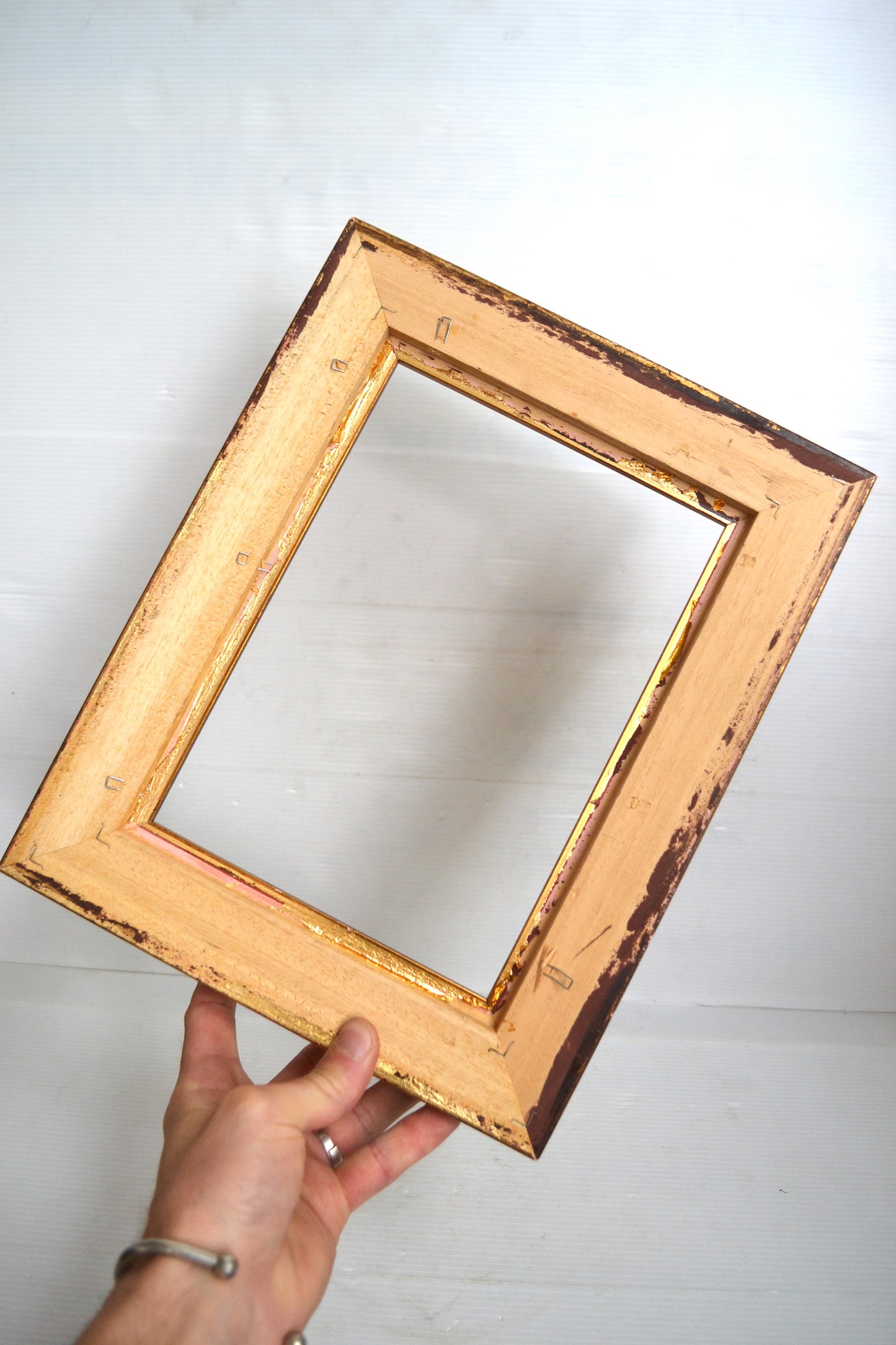 Cadre en bois doré