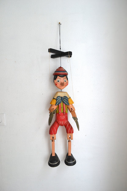 Pantin Pinocchio vintage Grand Format