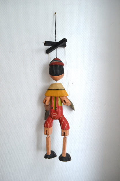 Pantin Pinocchio vintage Grand Format