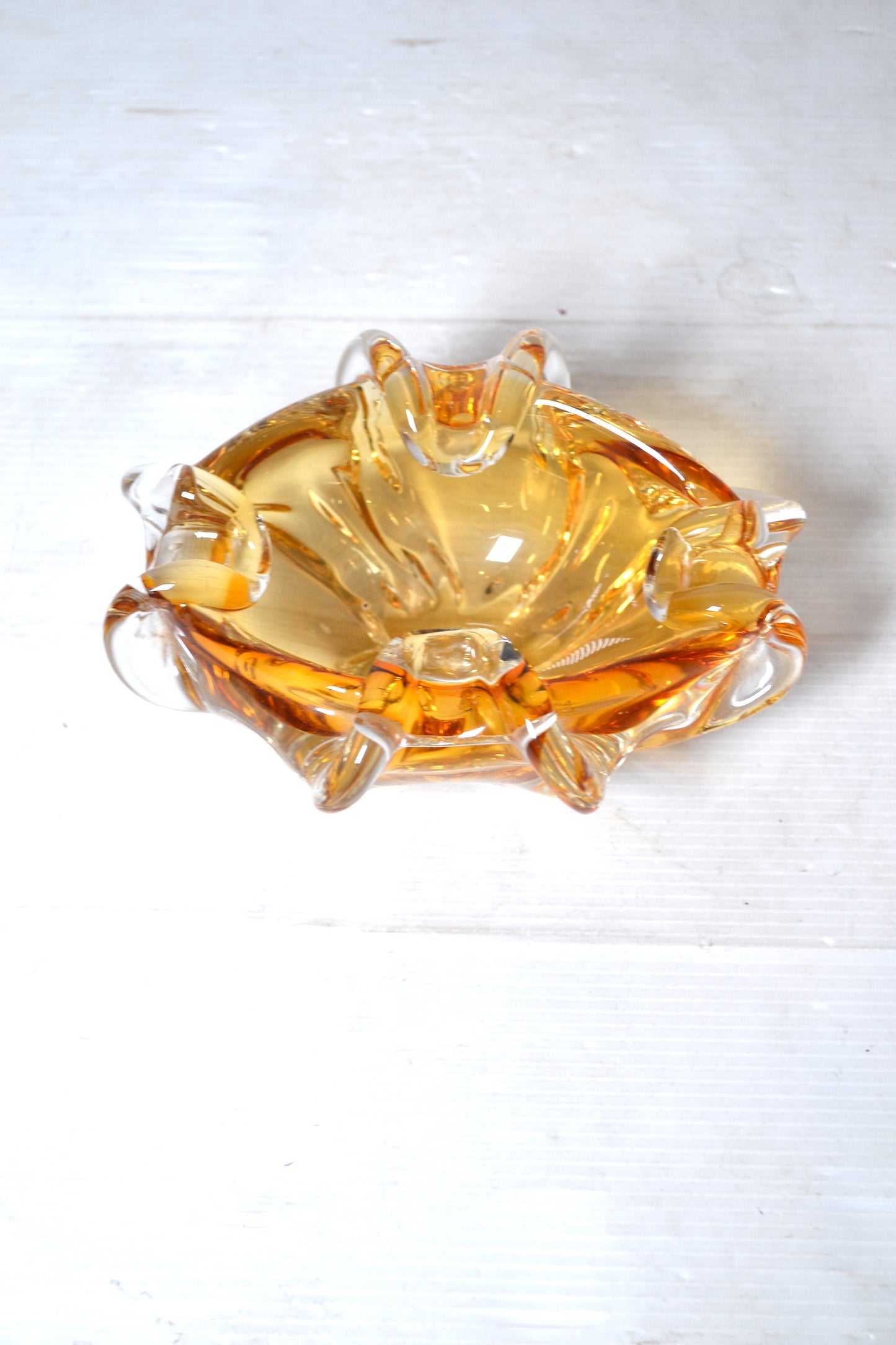 Cendrier en verre de Murano