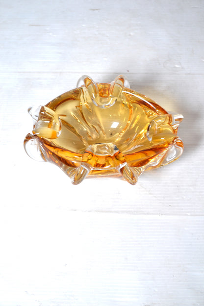 Cendrier en verre de Murano
