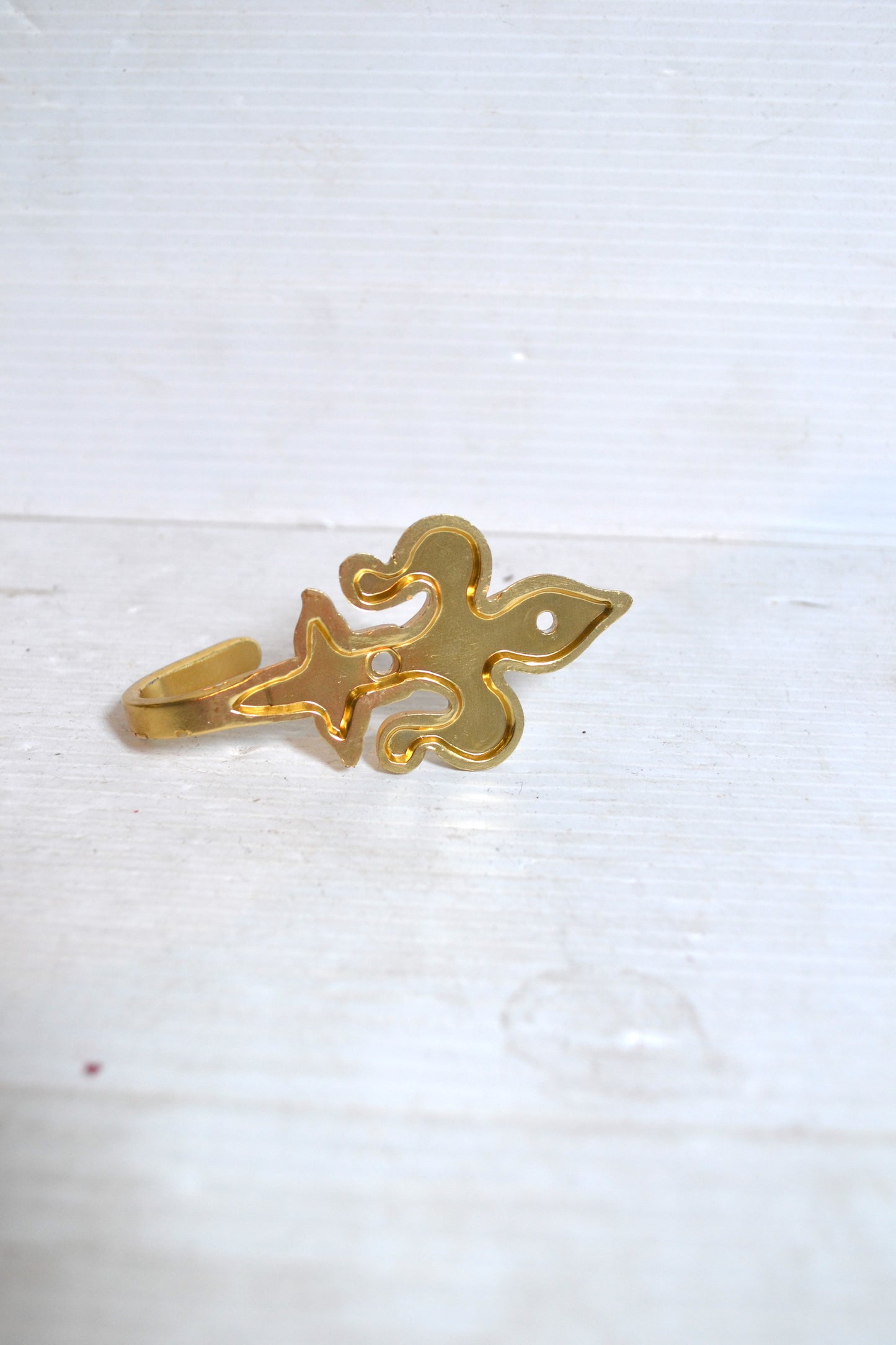 Patère fleur de lys
