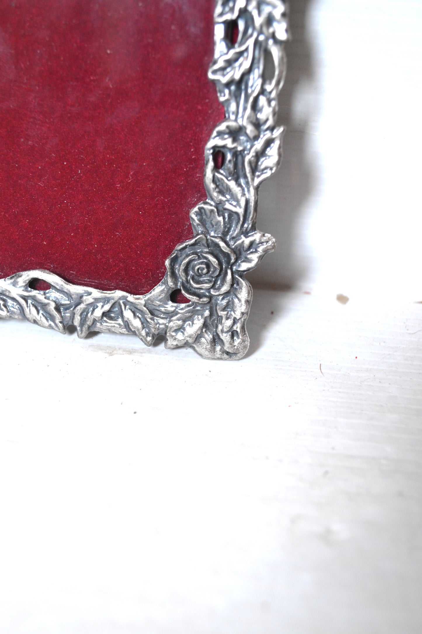 Cadre argenté vintage