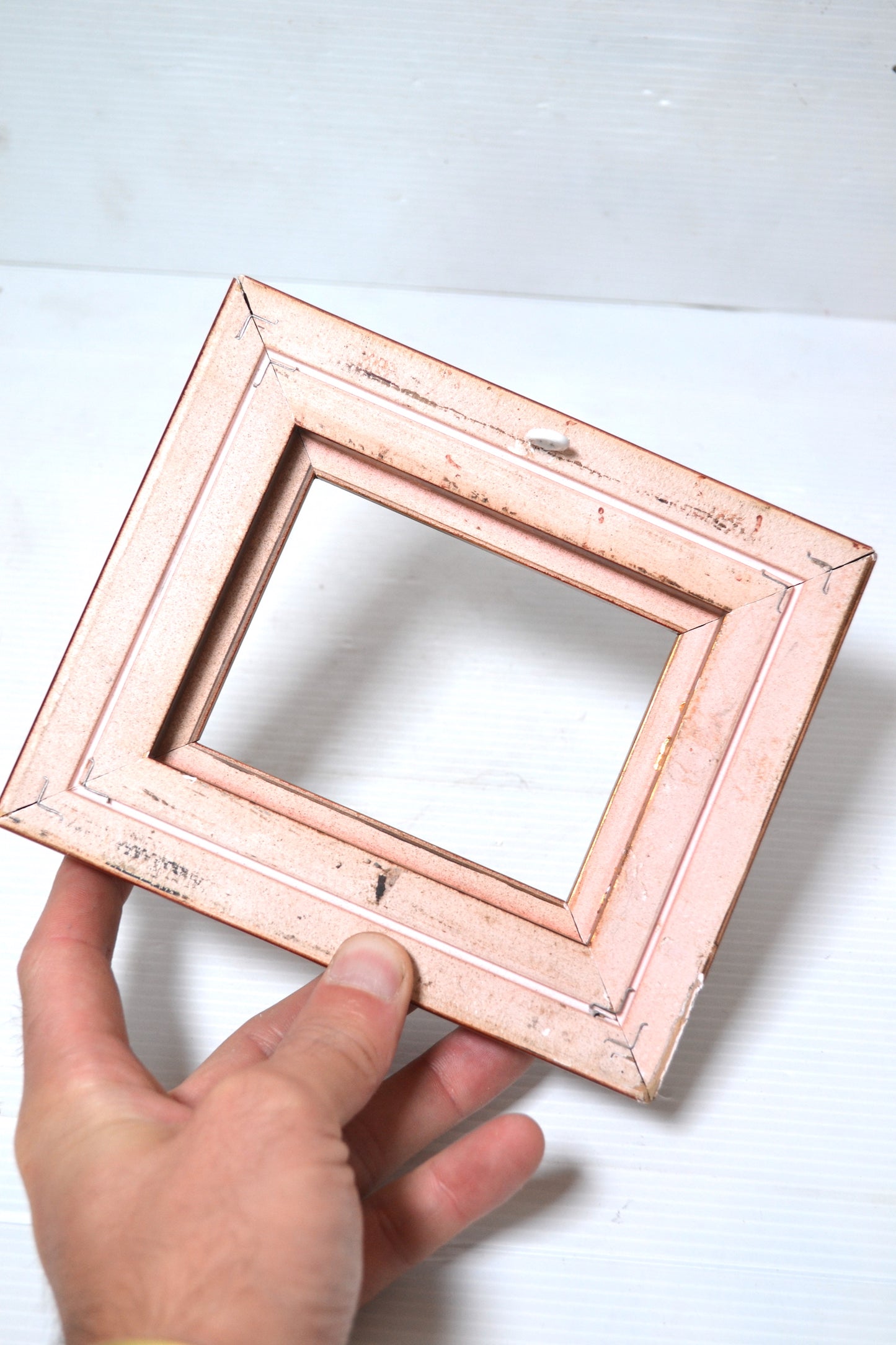 Petit cadre rectangulaire doré