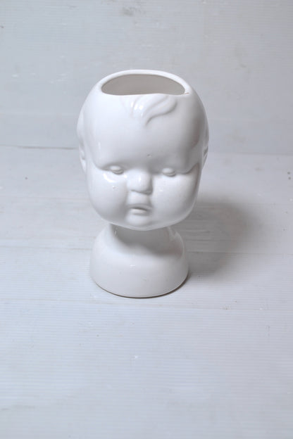 Cache-pot Tête de bébé