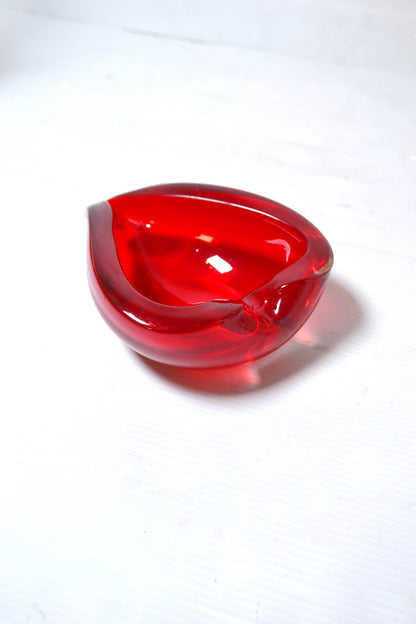 Cendrier en verre de Murano