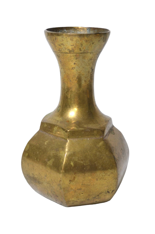 Ancien vase doré