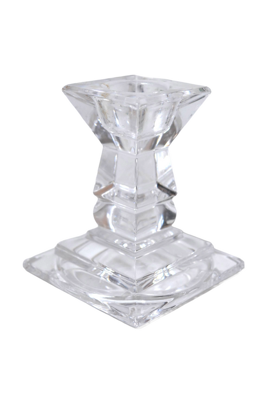 Bougeoir en verre