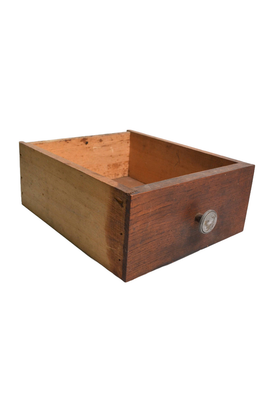 Tiroir rétro en bois
