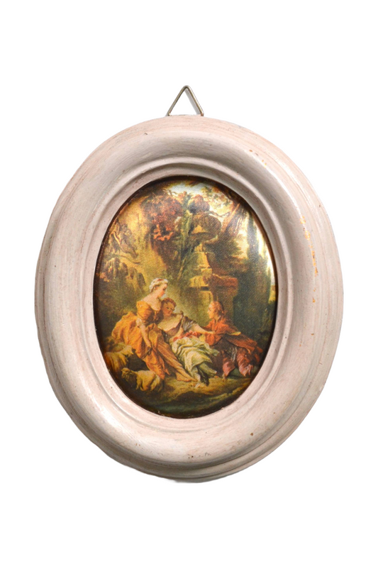 Cadre médaillon