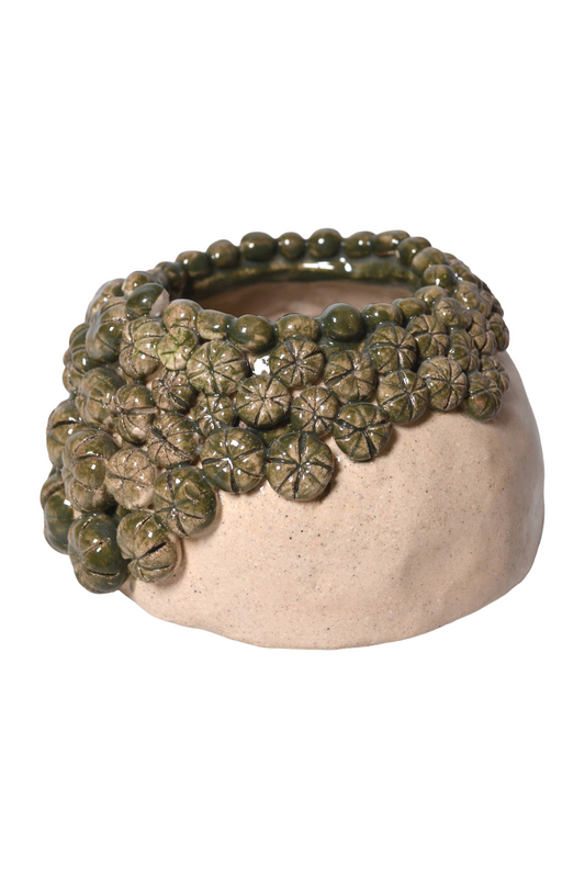 Cache-pot artisanal en céramique