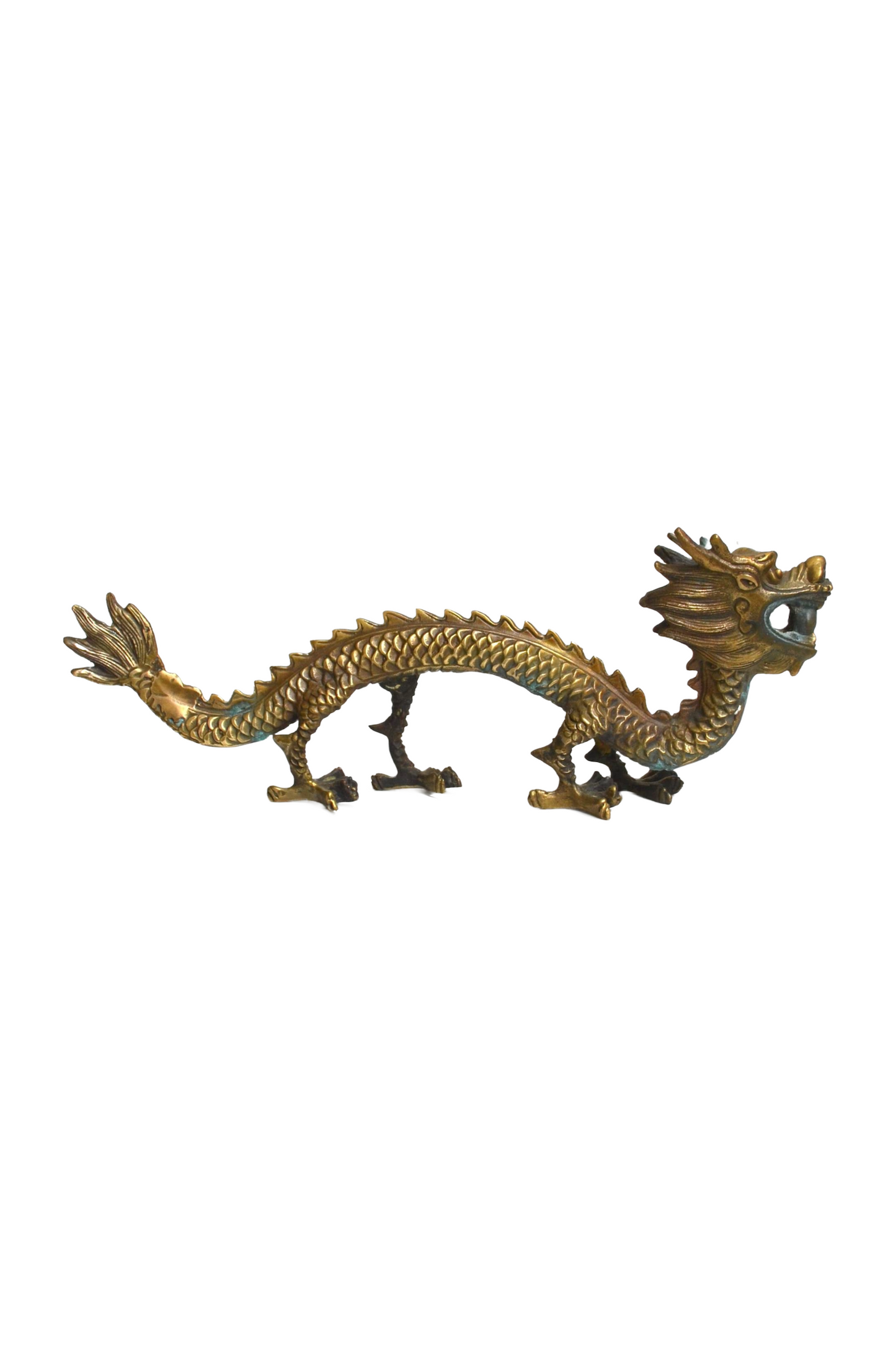 Dragon chinois en laiton