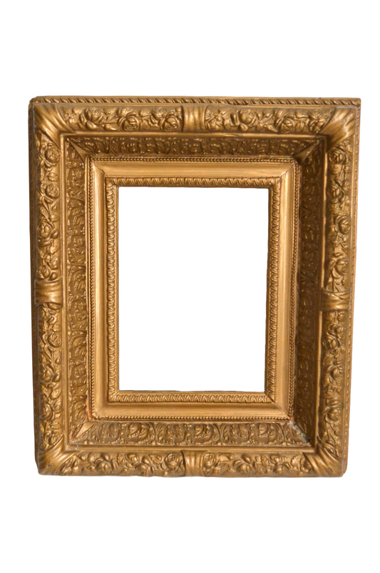 Cadre en bois doré