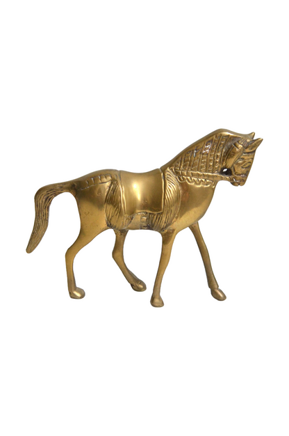 Cheval en laiton