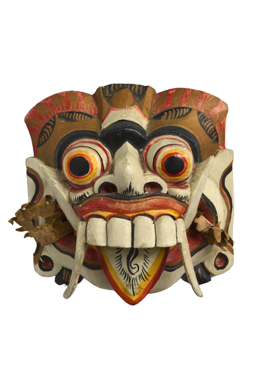 Masque d'Indonésie en bois