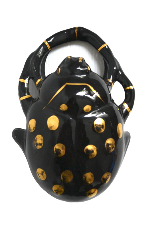 Vase mural Coccinelle