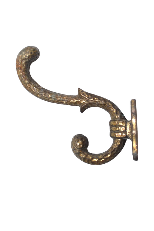 Ancienne patère dorée