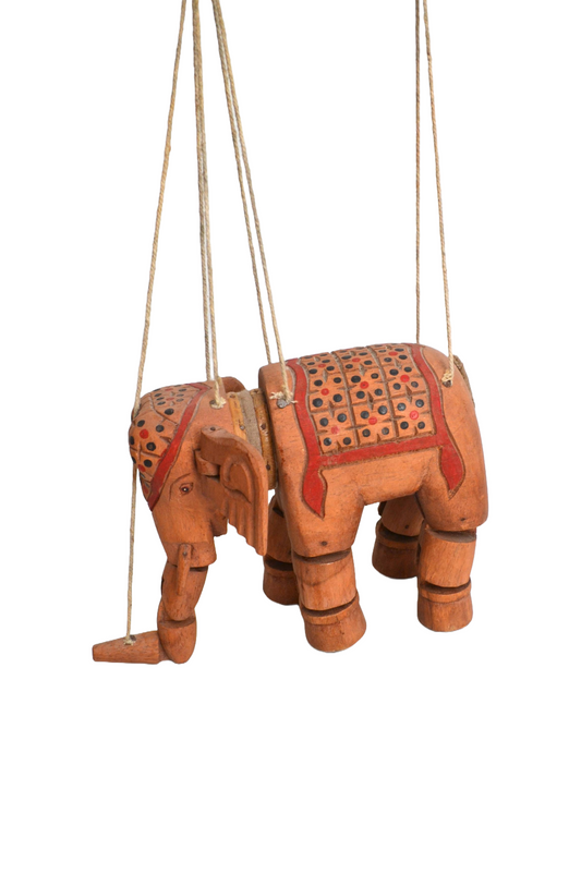 Marionnette articulée éléphant