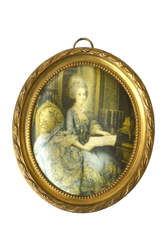 Cadre miniature doré