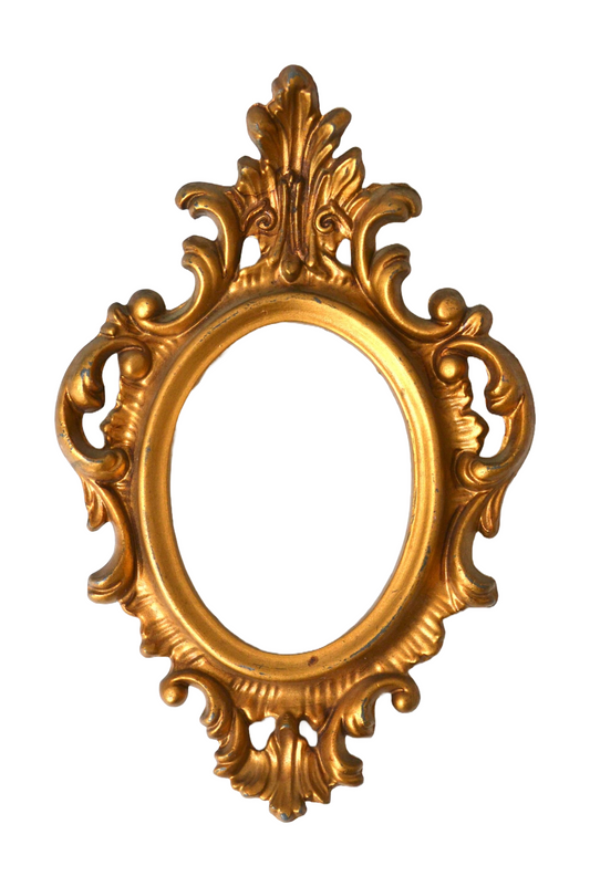 Petit cadre médaillon