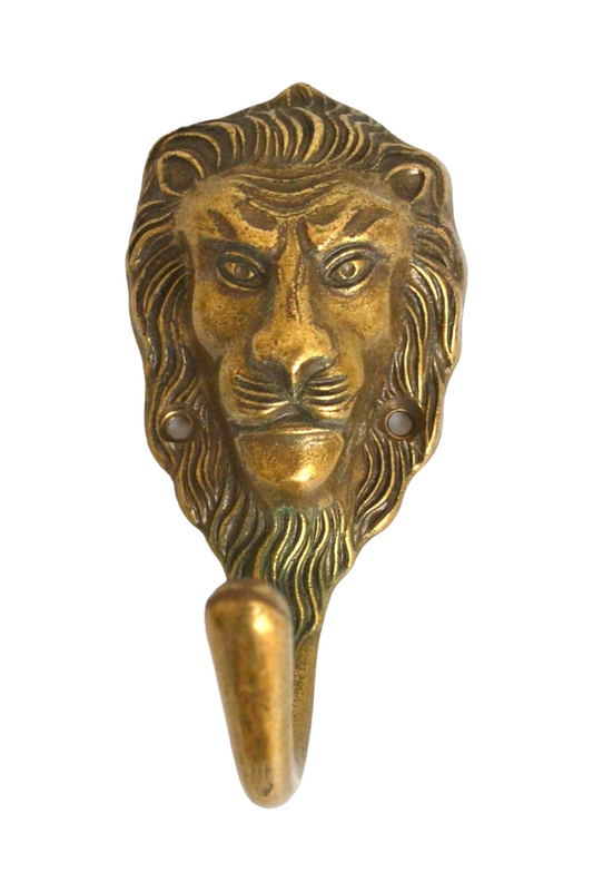 Patère lion