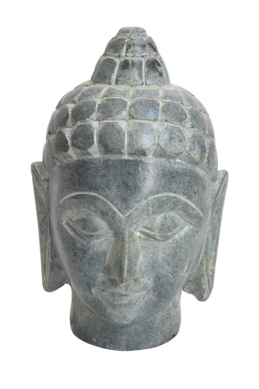 Tête de Bouddha en pierre