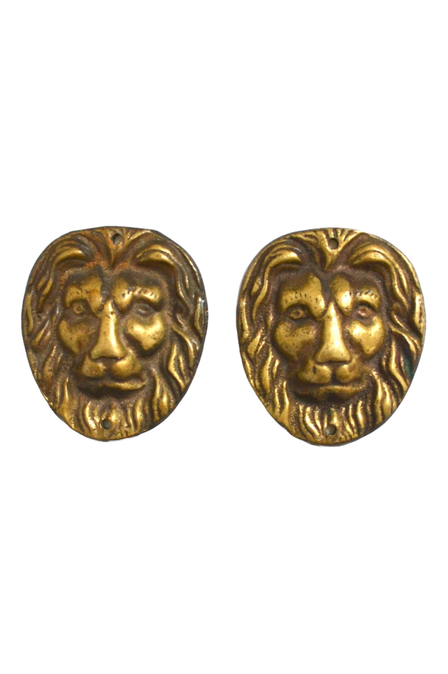 Têtes de lions en laiton