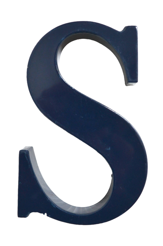 Lettre d'enseigne S