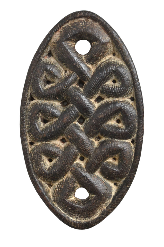 Ornement en bois serpent