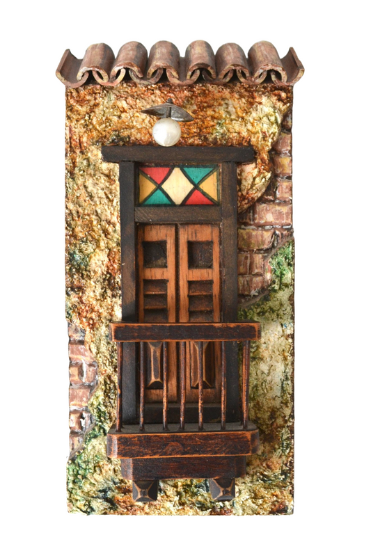 Façade décorative en bois