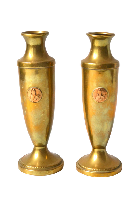 Vases en laiton