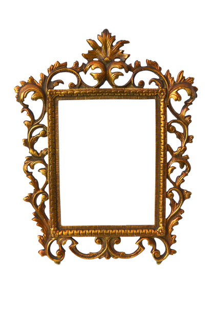 Ancien cadre en bronze