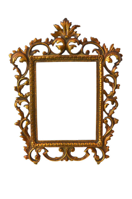 Ancien cadre en bronze