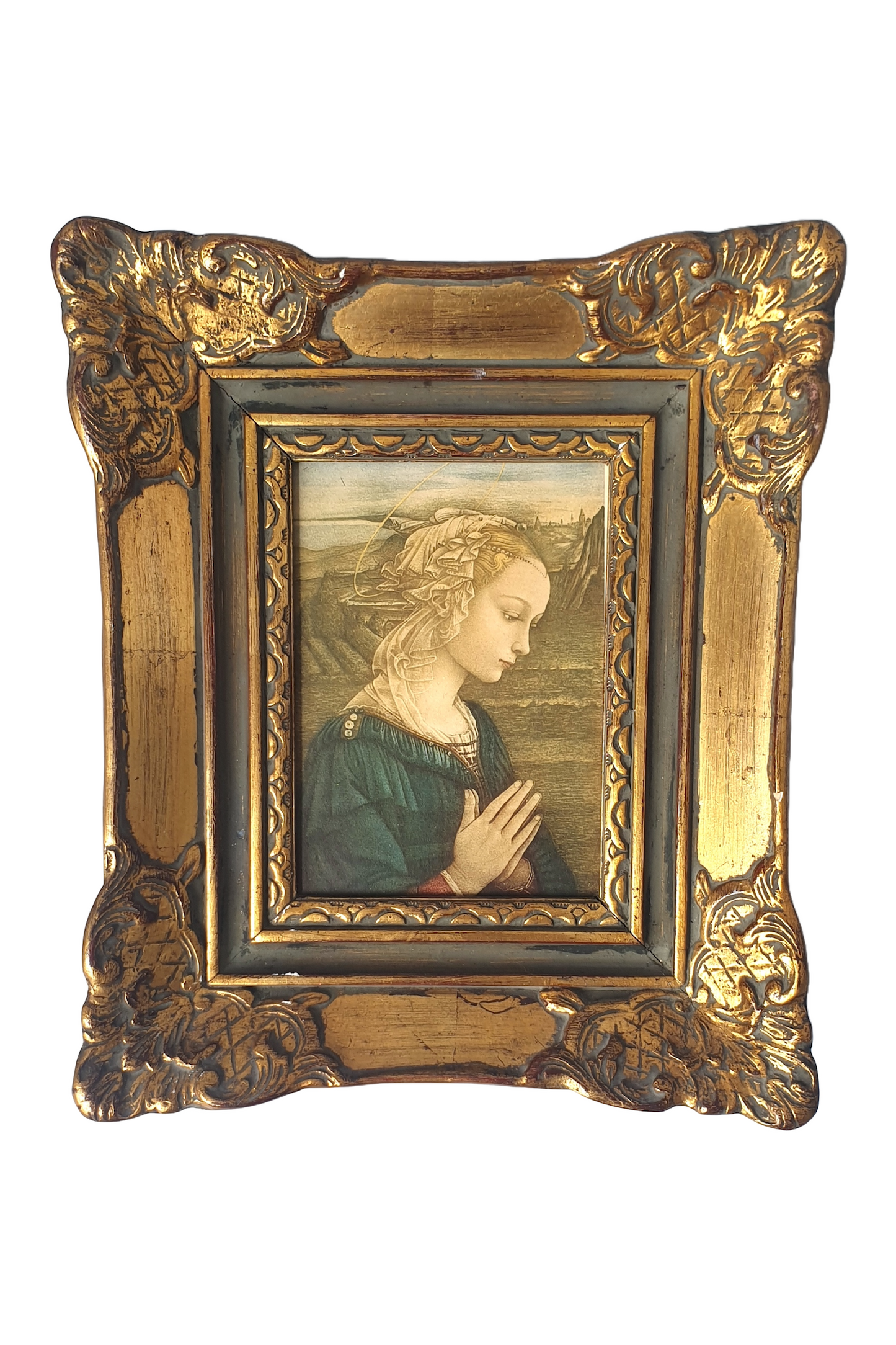 Cadre en bois doré