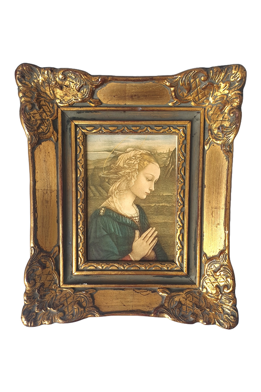Cadre en bois doré