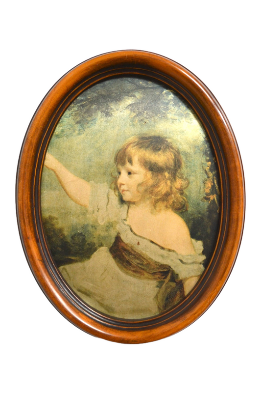Ancien cadre oval