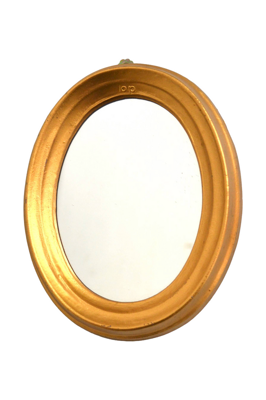 Petit miroir doré