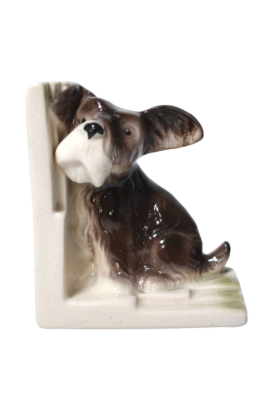 Chien en céramique