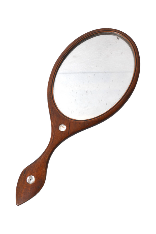 Miroir à main style scandinave