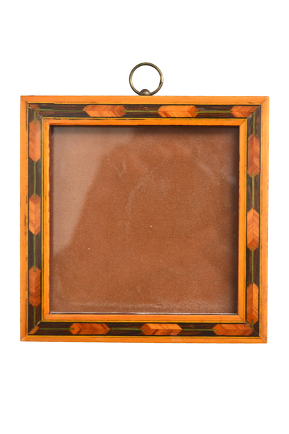 Petit cadre en marqueterie