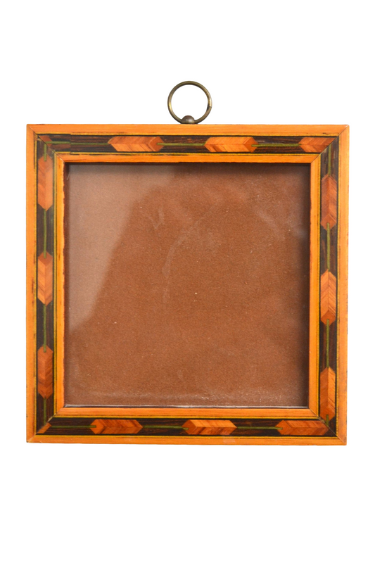 Petit cadre en marqueterie