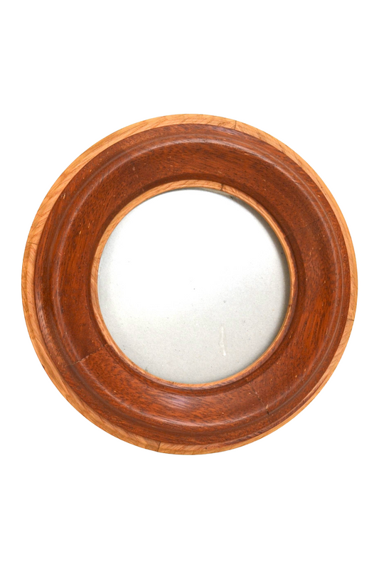 Cadre rond en bois