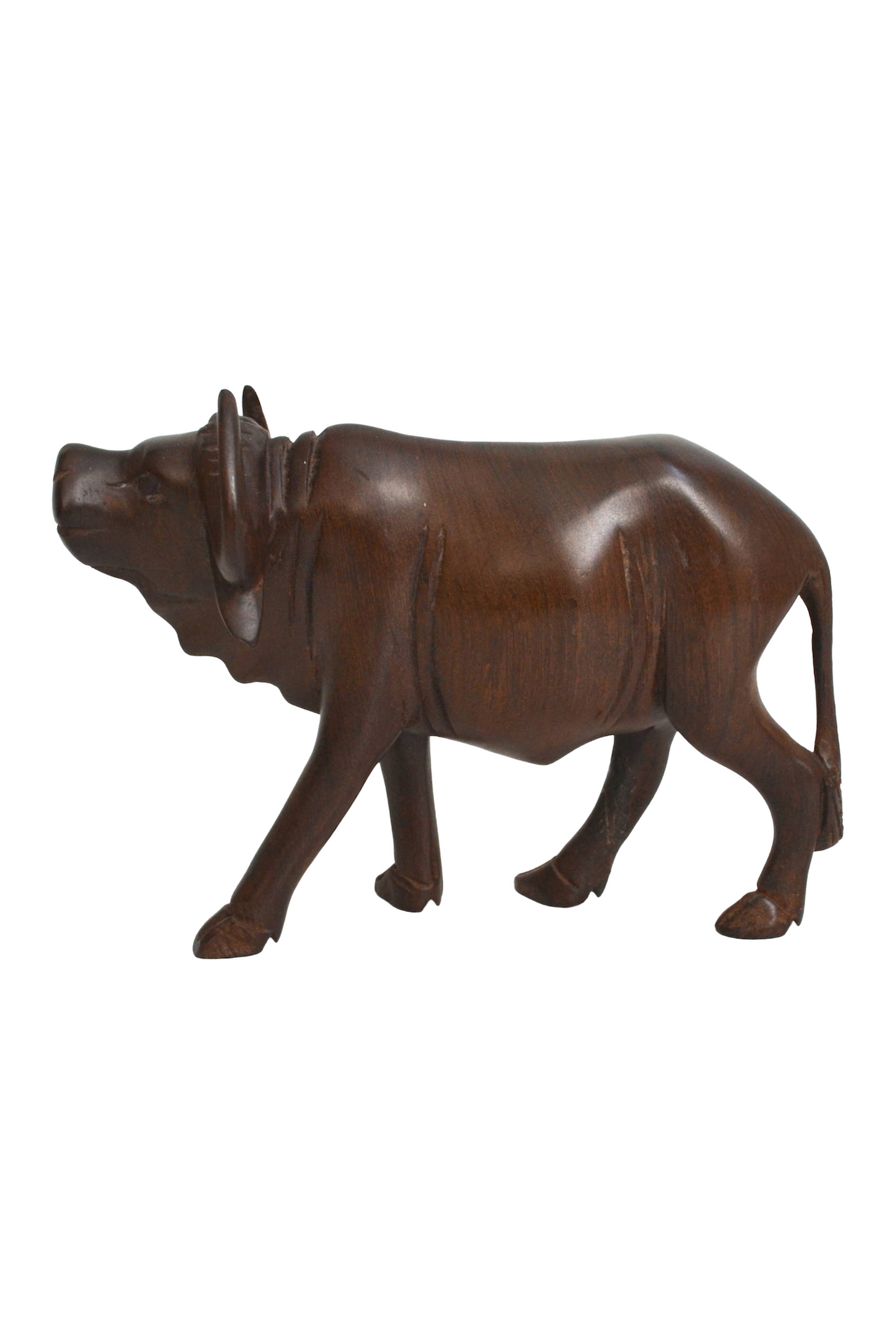 Buffle en bois sculpté Kenya