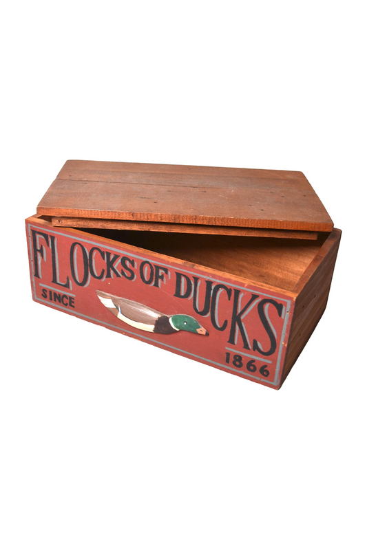 Boite de rangement en bois