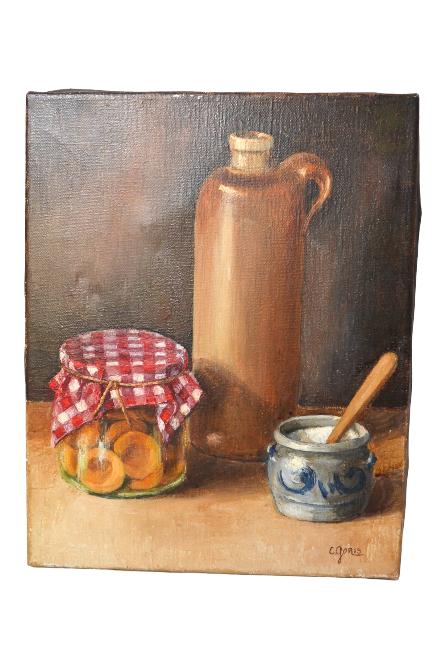 Huile sur toile