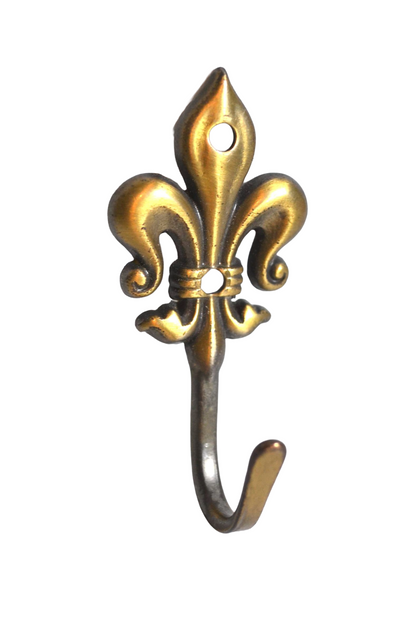 Patère fleur de lys