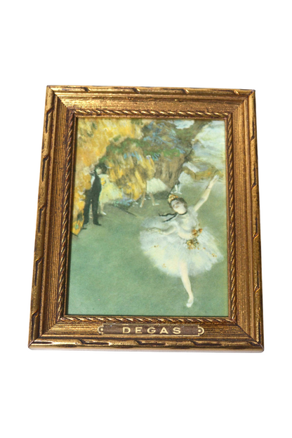 Petit cadre doré