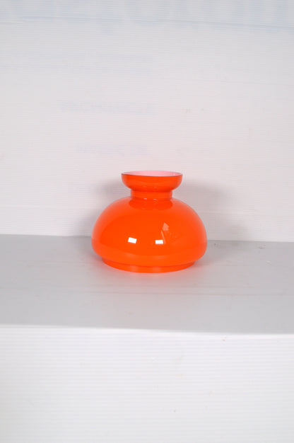 Abat-jour en opaline orange