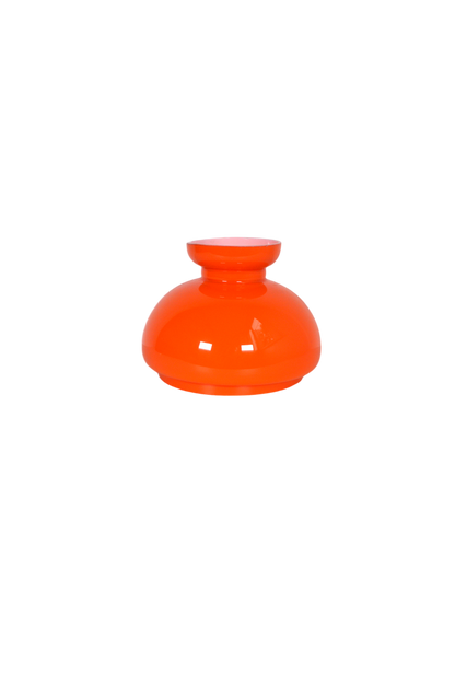 Abat-jour en opaline orange